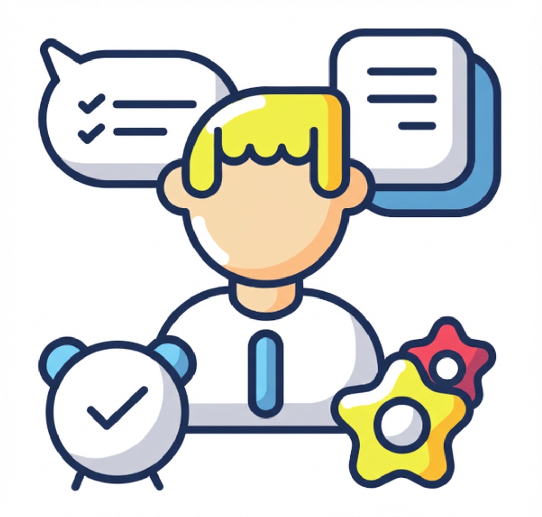 Zaman ve becerileri düşünen kişi.