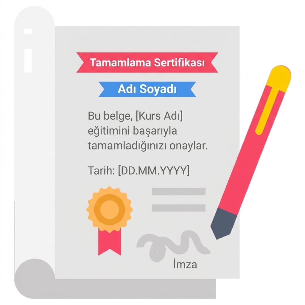 Uygunluğu kontrol etmek için yasal bir belge ve bir kalem çizimi.