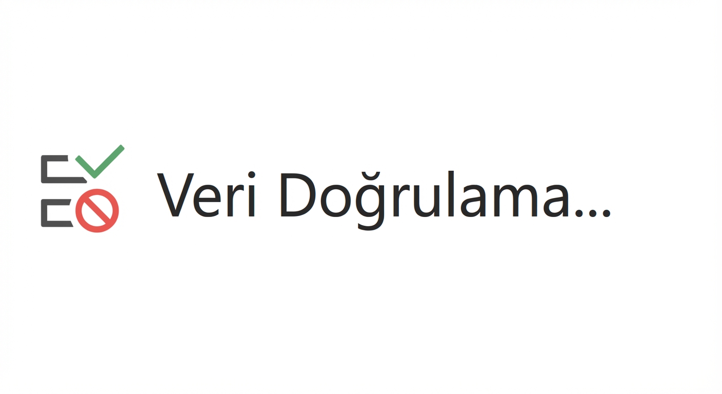 Excel'deki Veri Doğrulama düğmesinin ekran görüntüsü