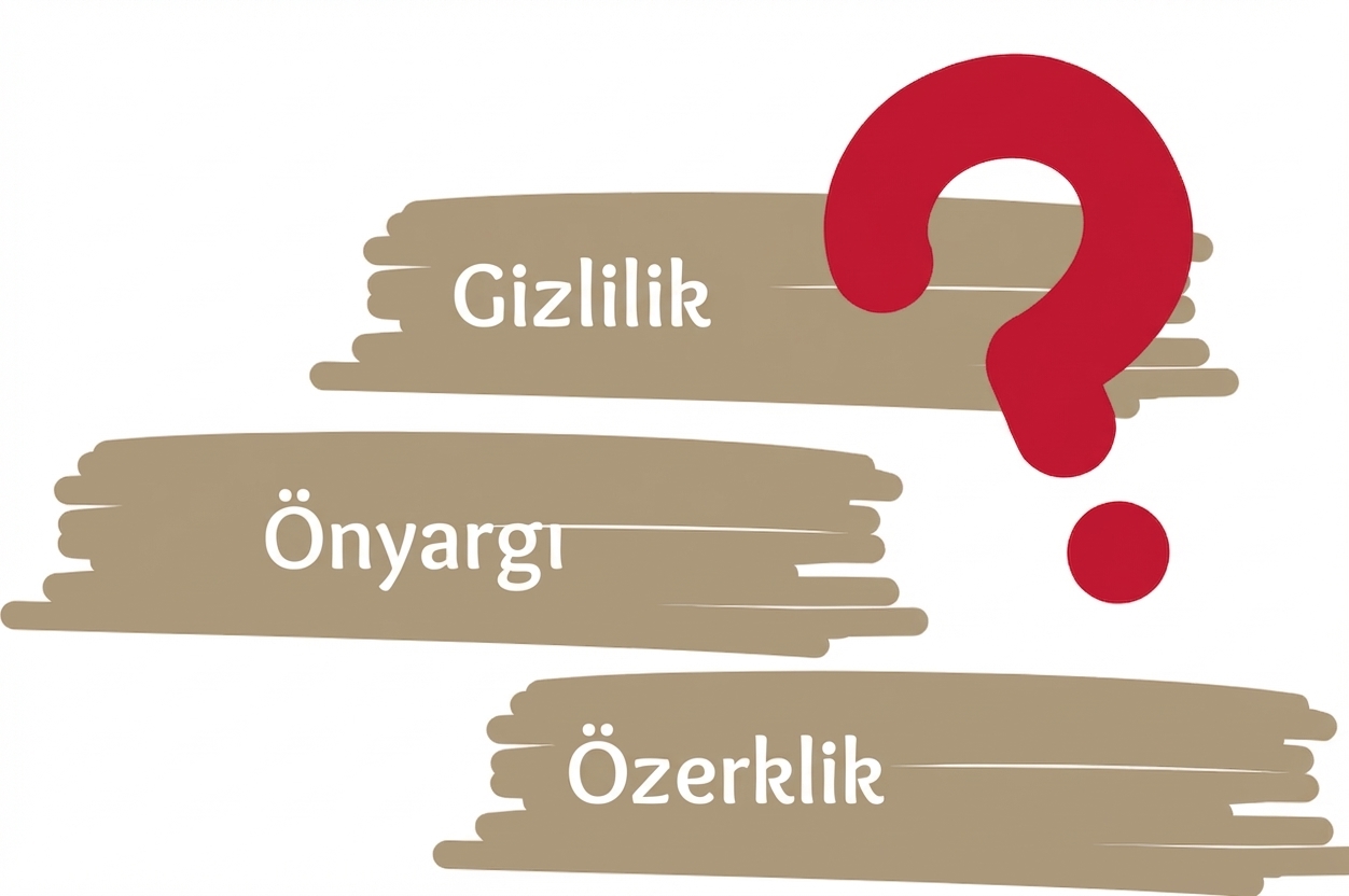 Ortaya çıkan etik sorunları gösteren bir illüstrasyon.