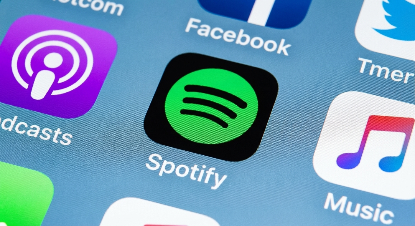 Spotify logosunun bir görseli.