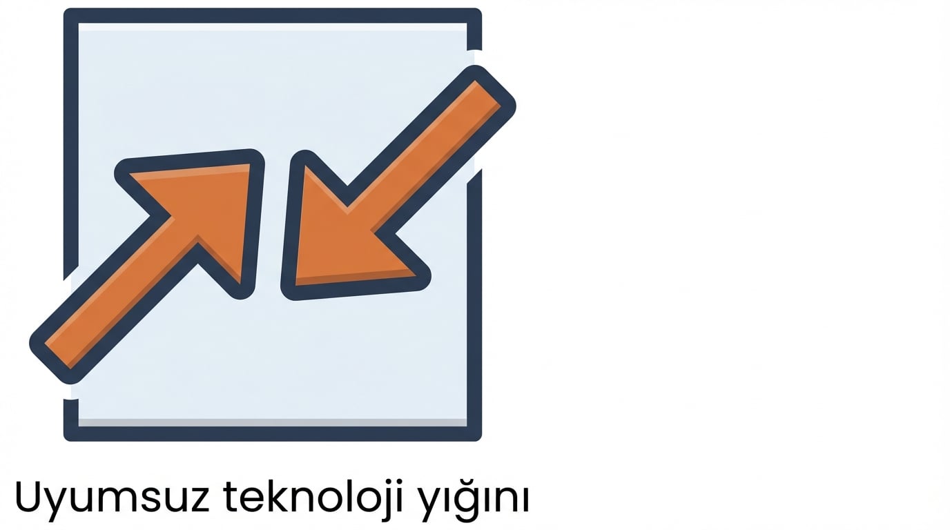 Uyumsuz teknoloji yığını