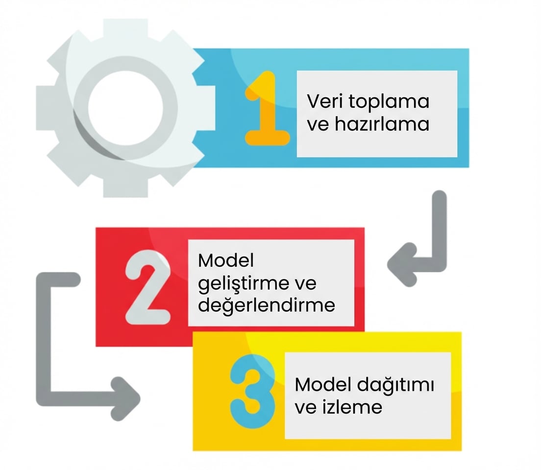 YZ proje yaşam döngüsü