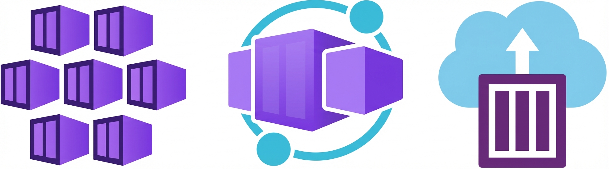 Üç Azure Konteyneri.png