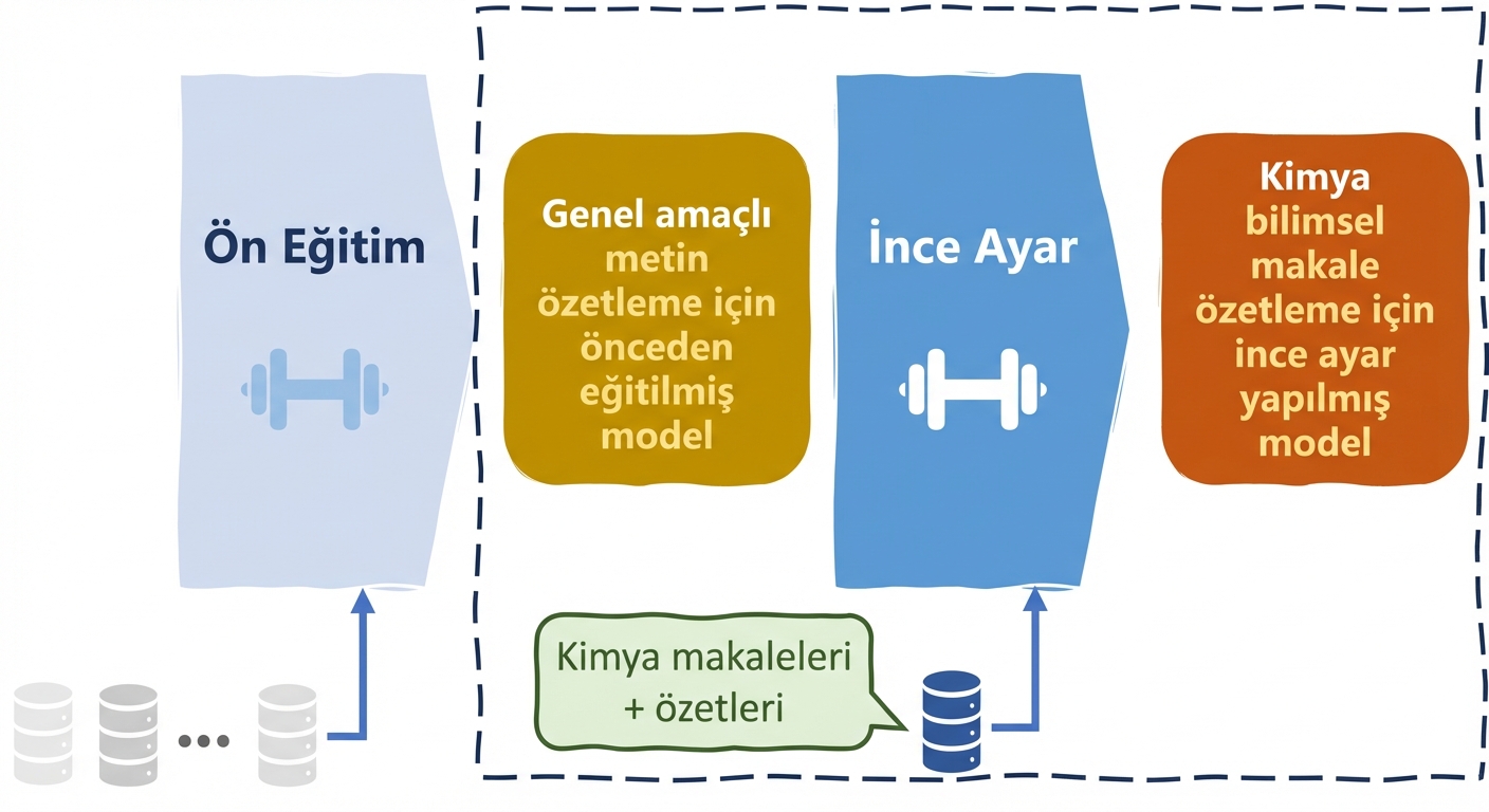 LLM'lerde ince ayar kimya kullanım durumu