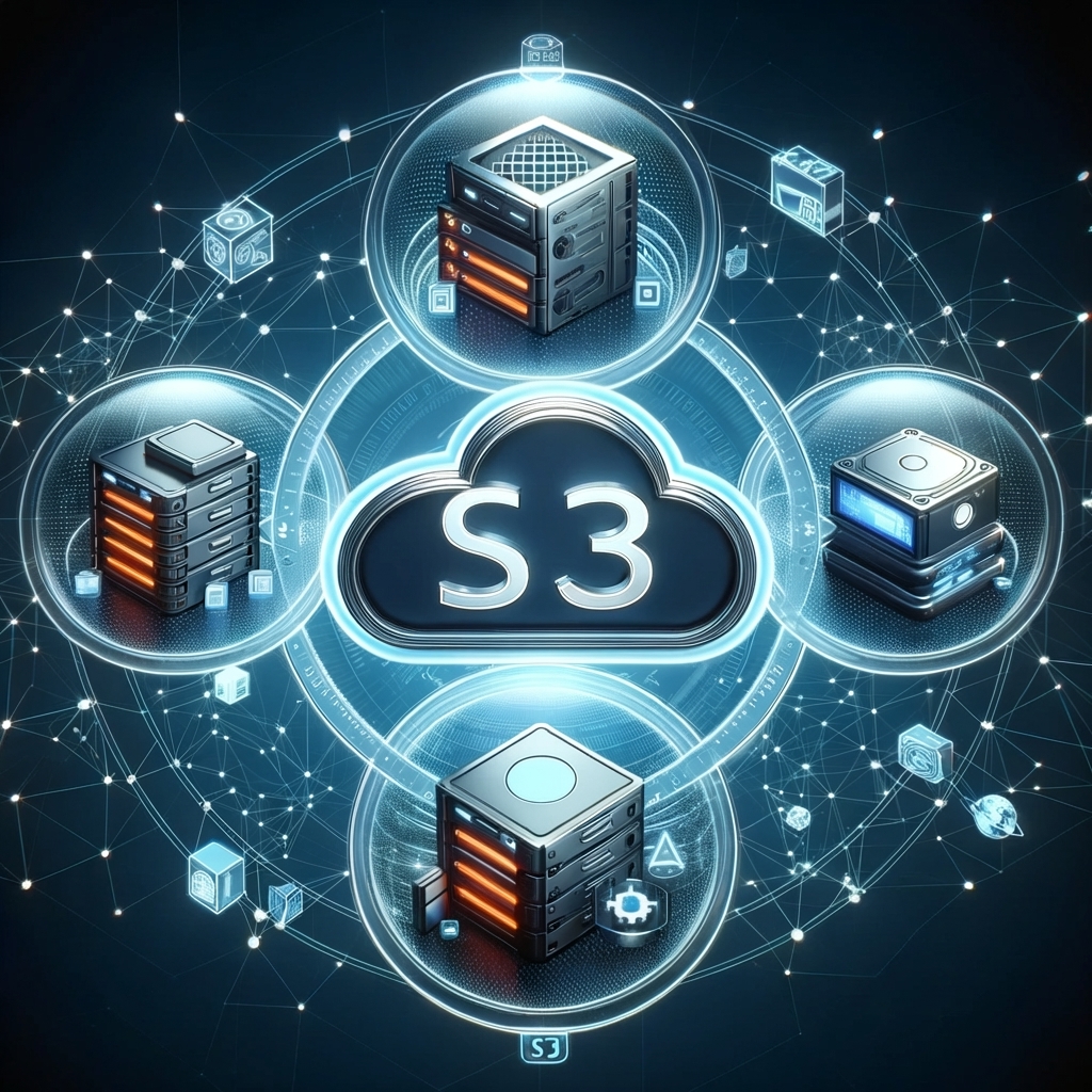 Web barındırma, yedekler ve içerik dağıtımıyla bulut depolama olarak S3