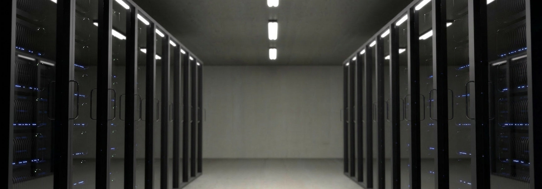 Bir sunucu odasının fotoğrafı