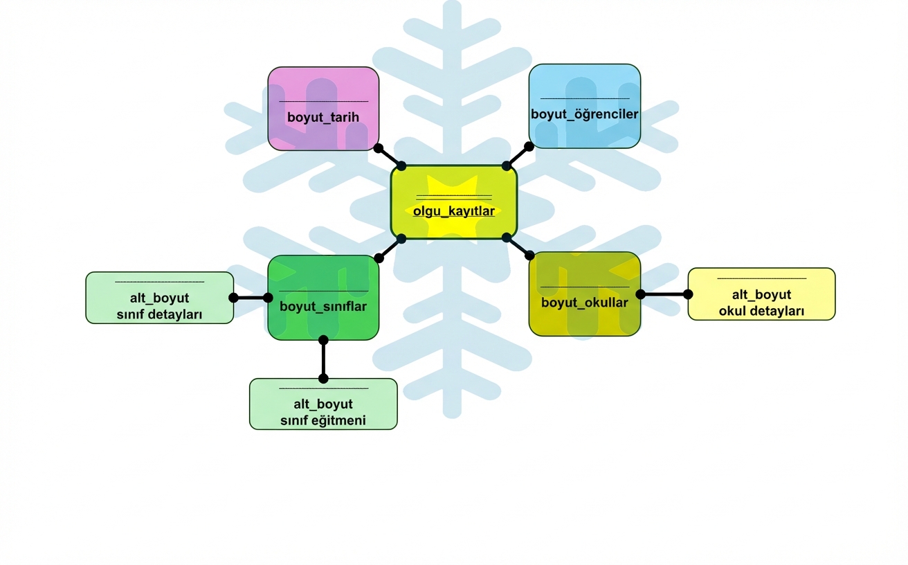 Boyutsal snowflake modeli