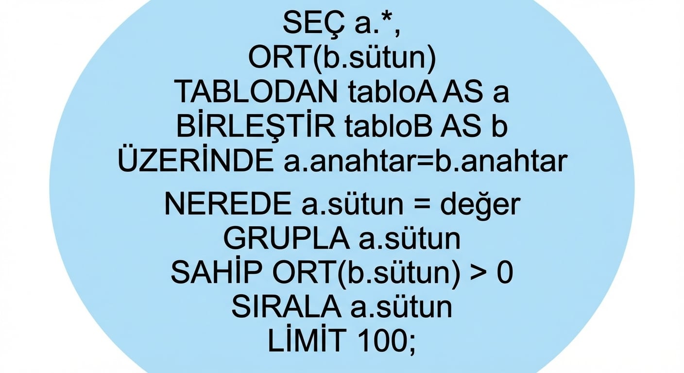 Sorgu yürütme sırası, tam sorgu
