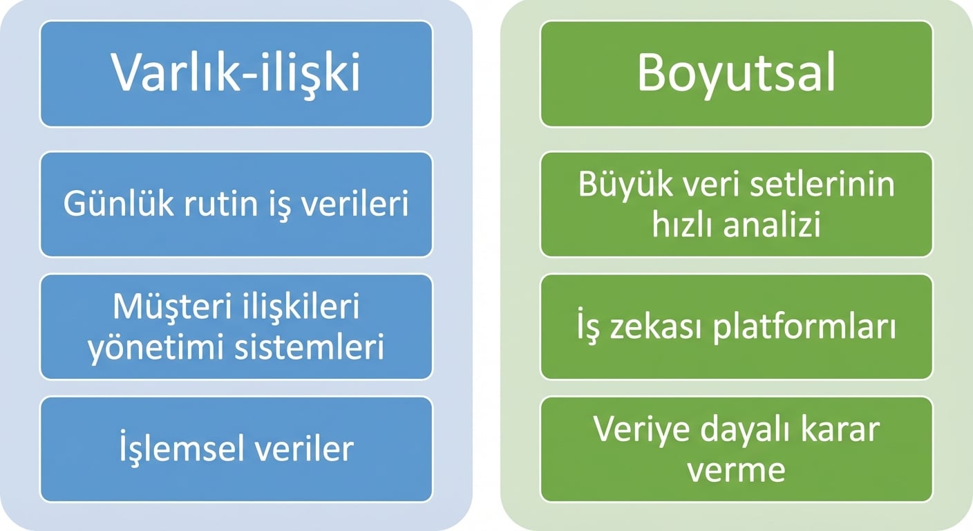 Boyutsal Modeller için kullanım durumları