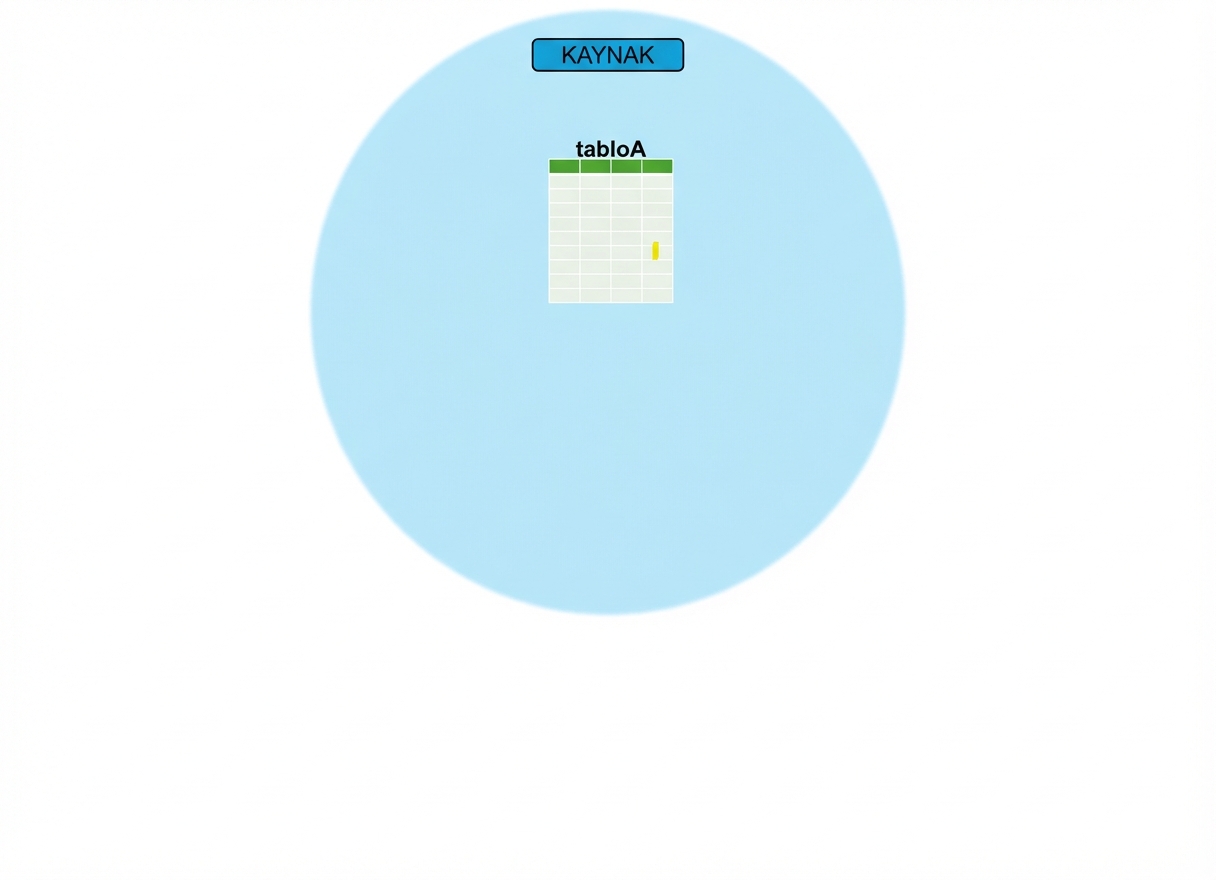 Sorgu yürütme sırası; FROM