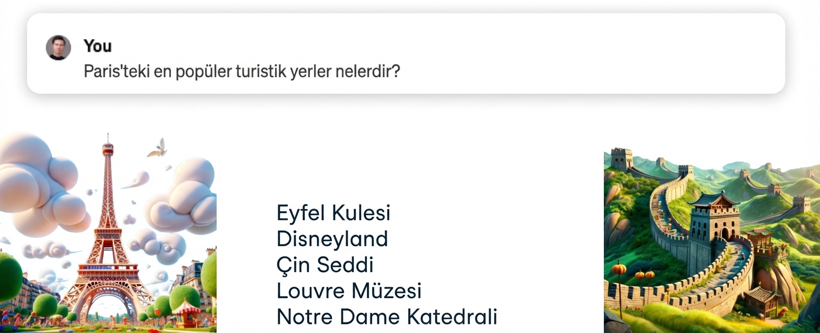 Paris’teki en iyi turistik yerler nelerdir