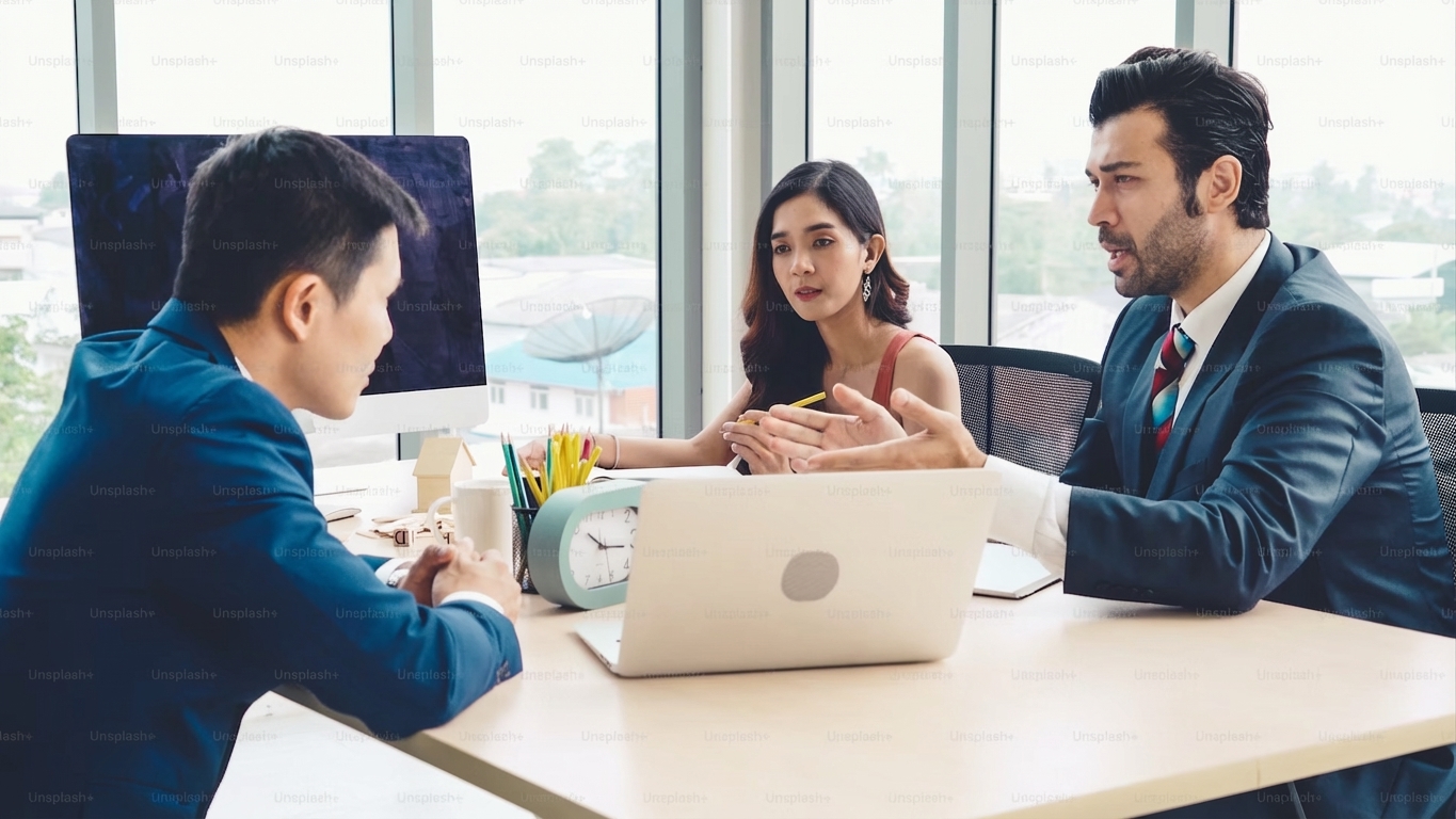 Bir iş toplantısı