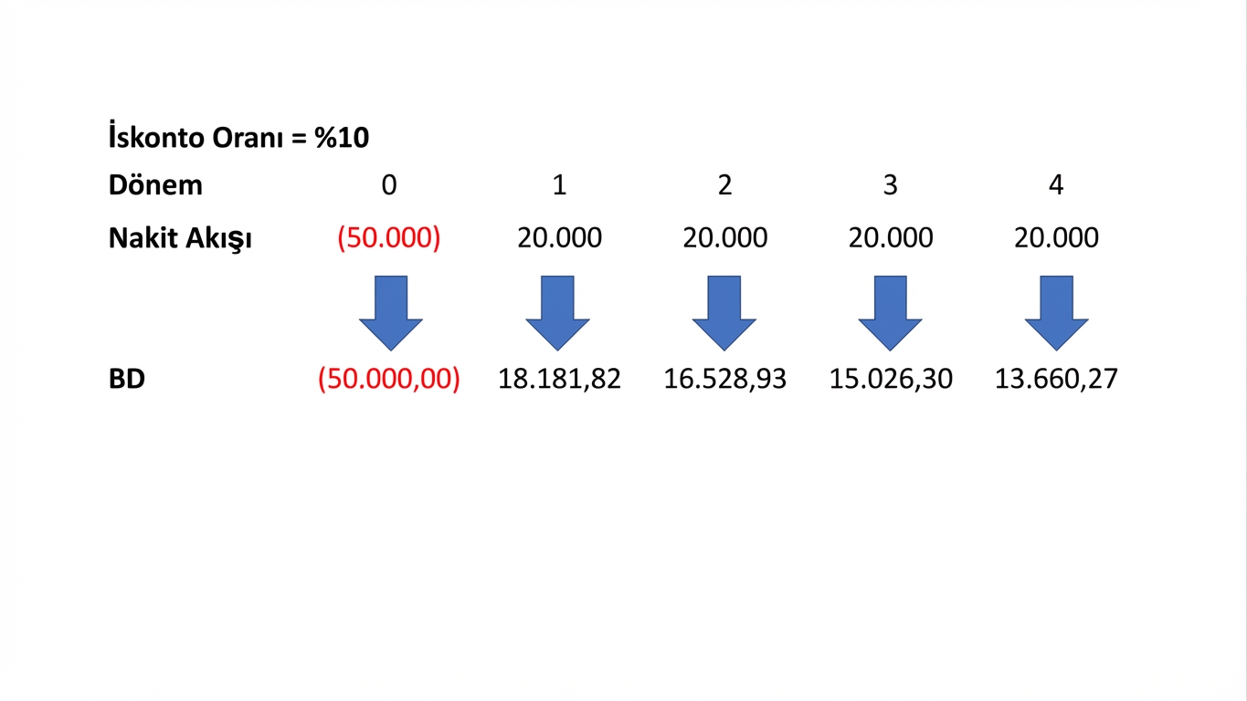 NPV formülü örneği