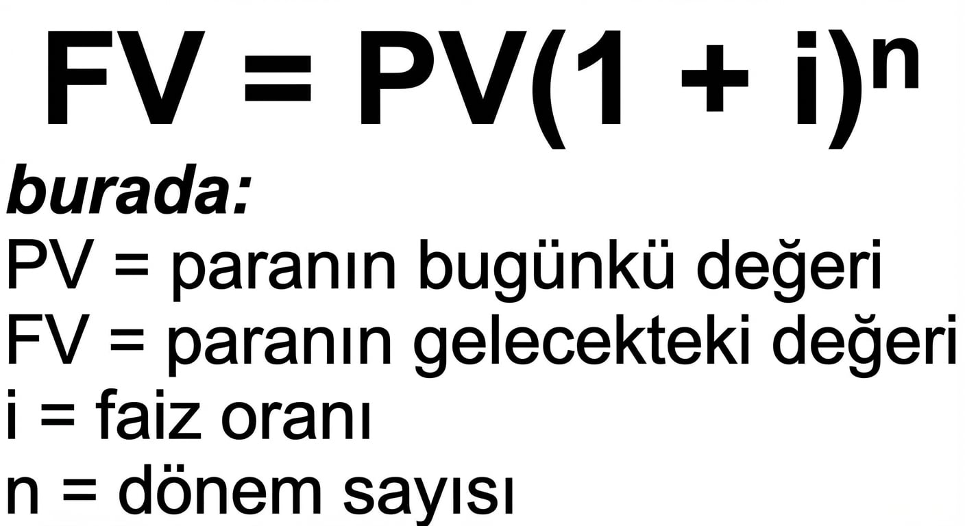 gelecek değer formülü