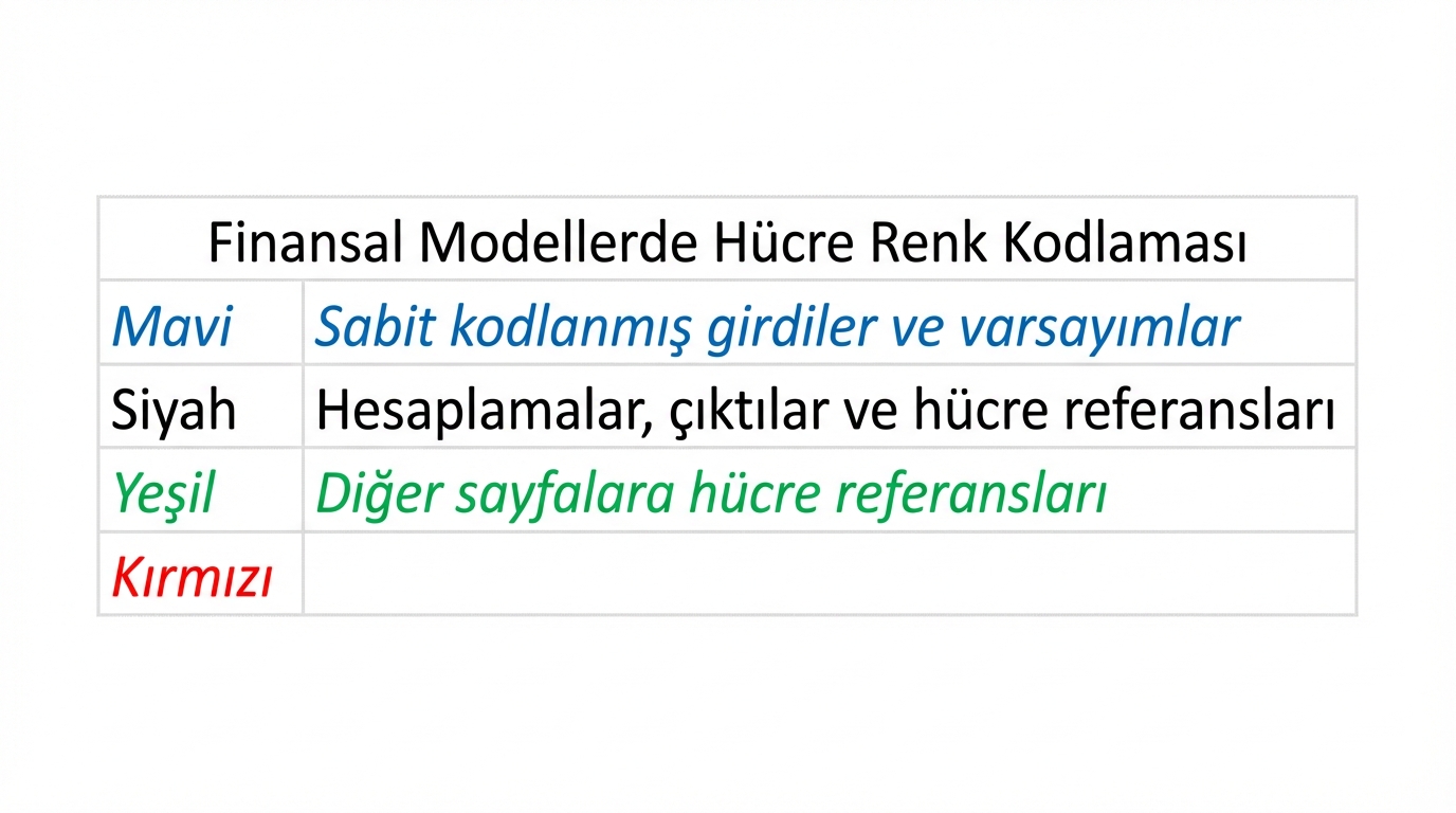 mavi, siyah ve yeşil içeren renk kodlama diyagramı