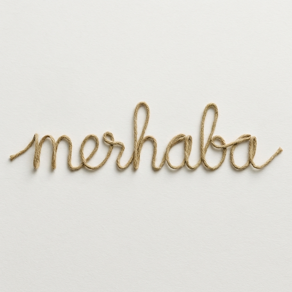 String ile yazılmış Merhaba