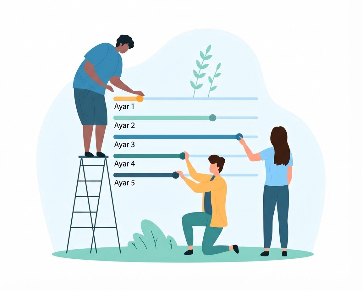 Daha fazla kontrol ve özelleştirme