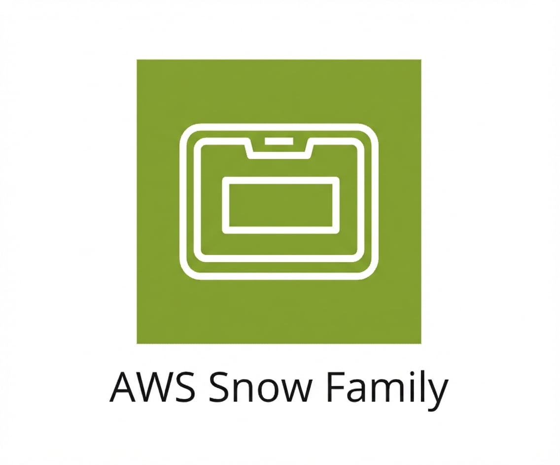 AWS Snow Family'yi gösteren bir simge.
