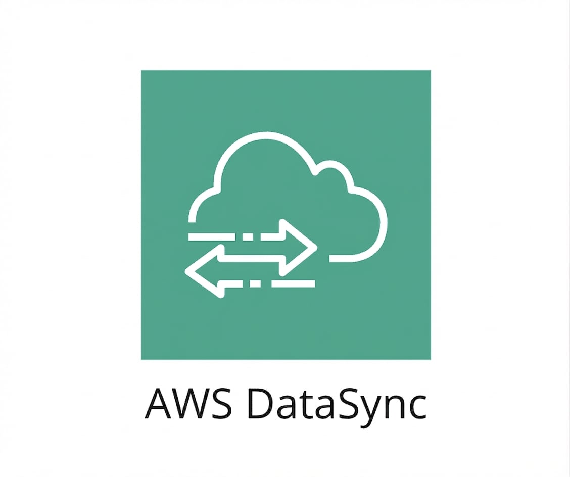 AWS DataSync'i gösteren bir simge.
