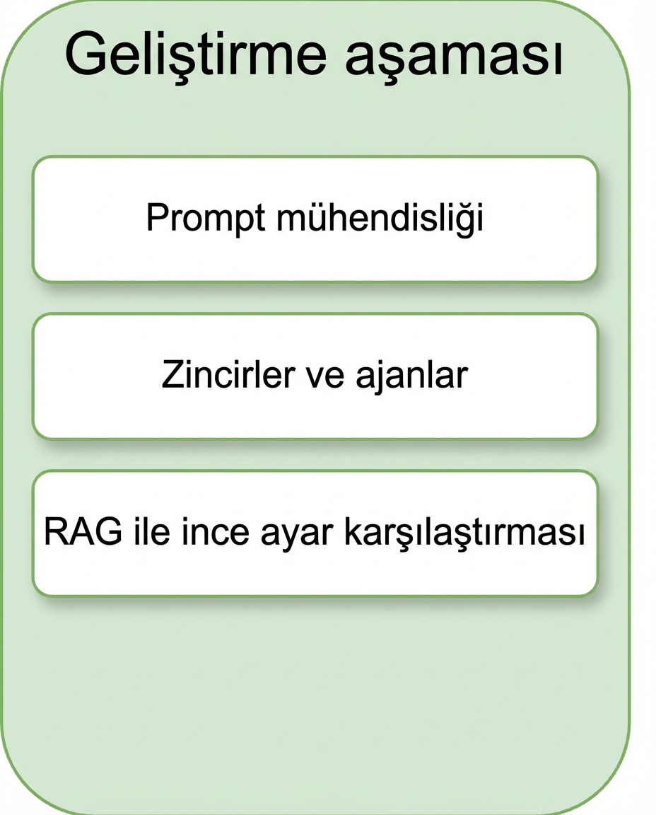 RAG ve ince ayar karşılaştırması