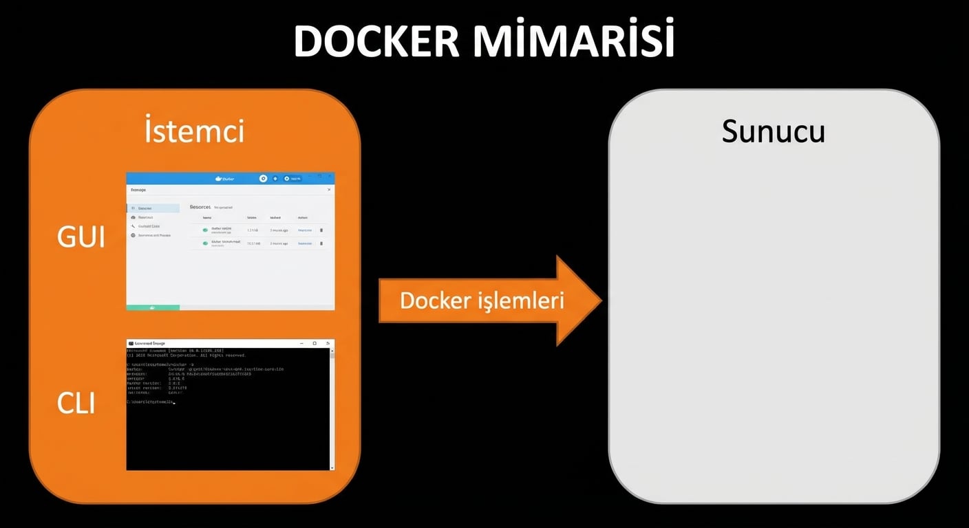 Docker Mimarisi - Docker İstemcileri