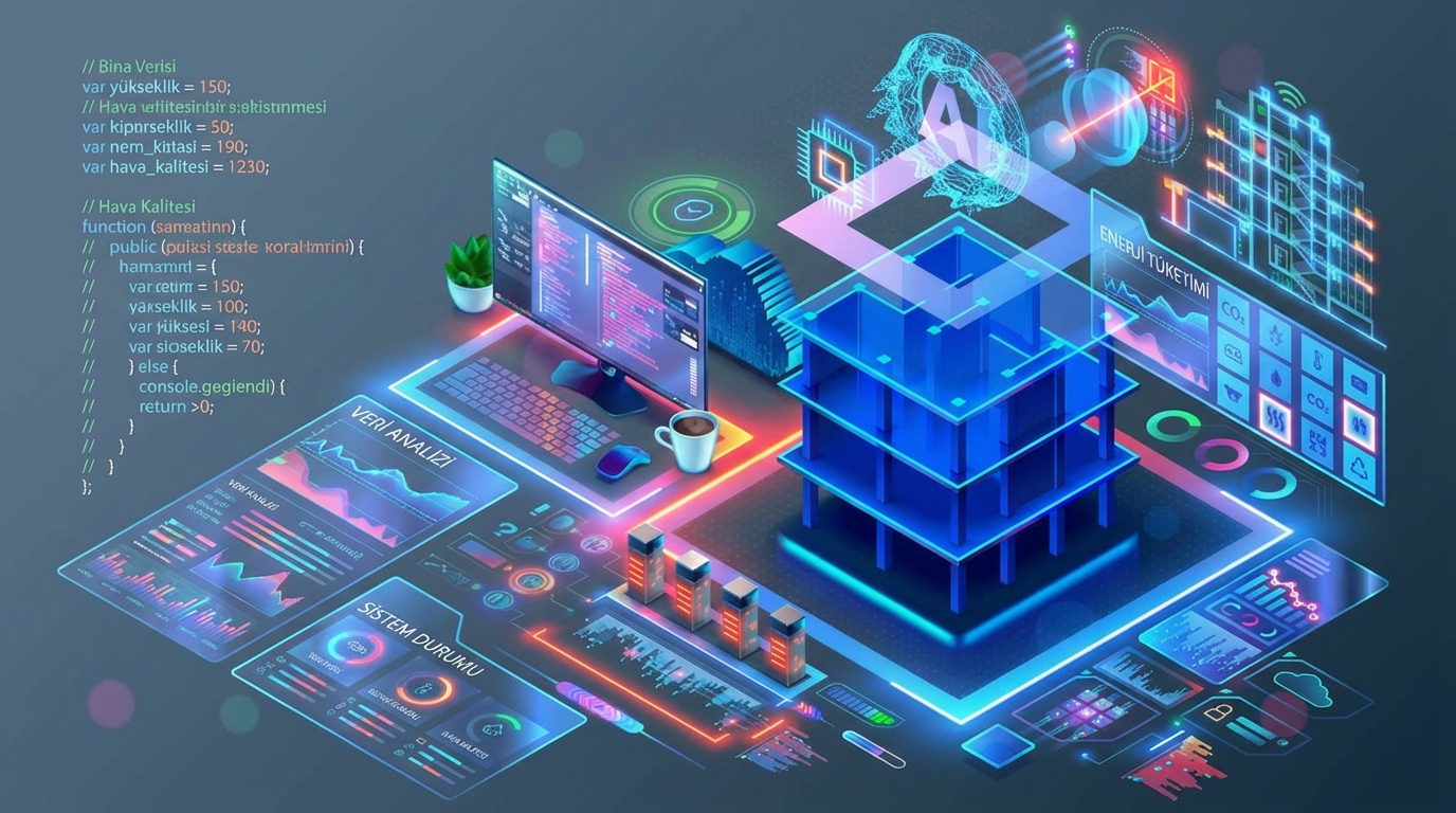 Bir Data Intelligence Platformunu temsil eden görsel