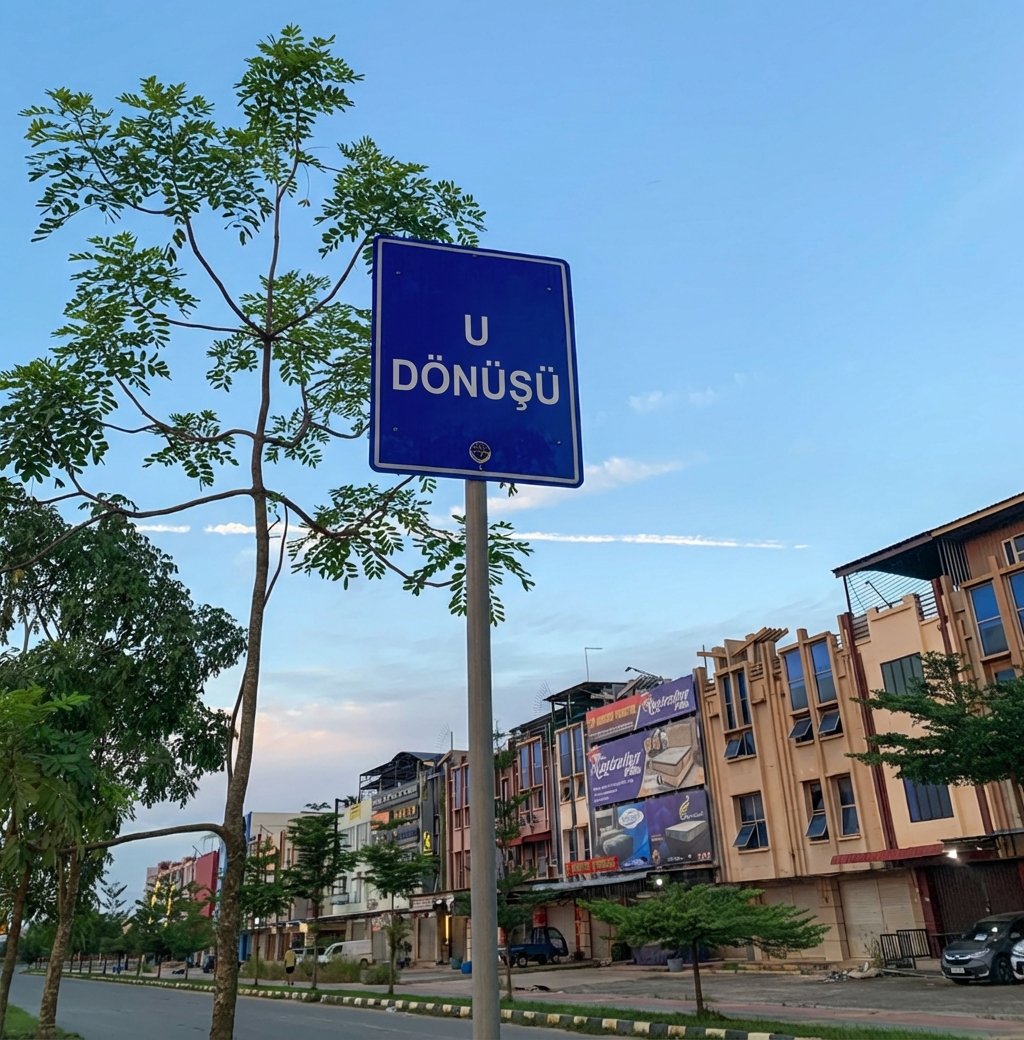 U dönüşü işareti