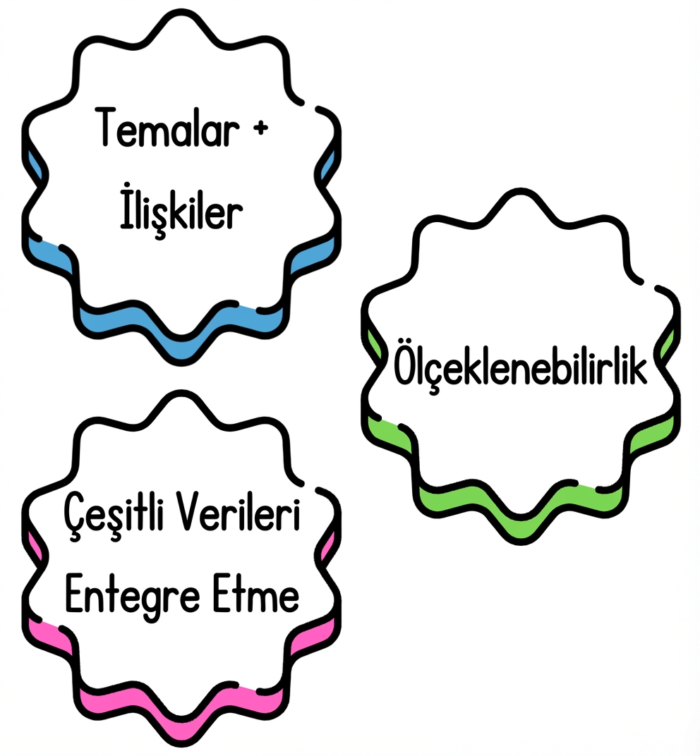 "çeşitli verileri entegre etme" içeren bir balon.