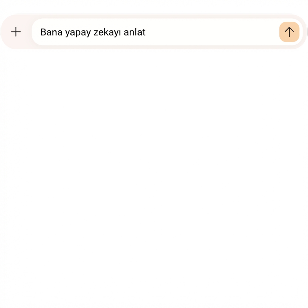 "Bana yapay zekâyı anlat" diyen bir istem