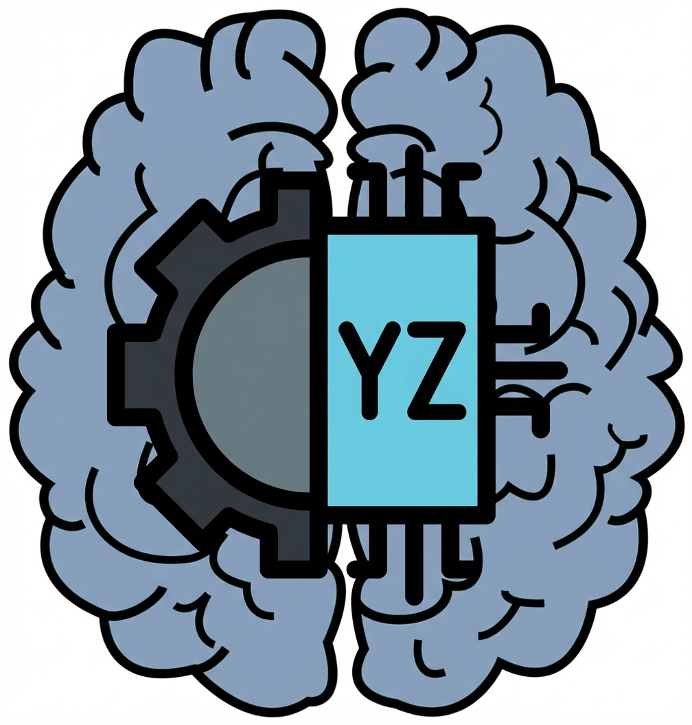 İnsan beyni ve yapay zekânın birleşik görseli