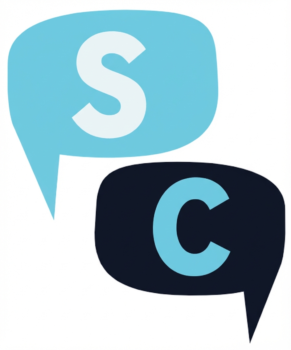 Soru ve yanıtı temsil eden, Q ve A harfli iki konuşma balonu