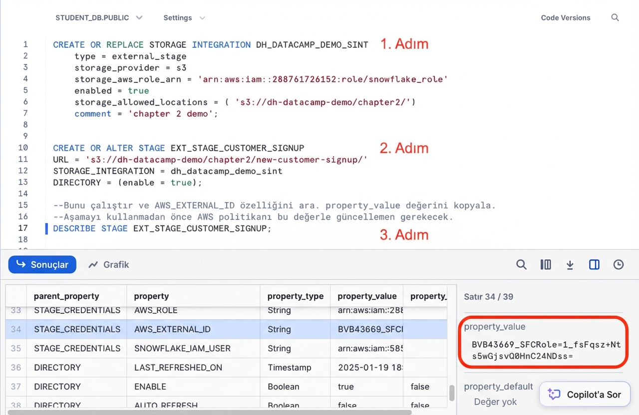SQL betik sorguları görseli