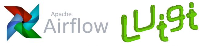 Логотипи Airflow і Luigi