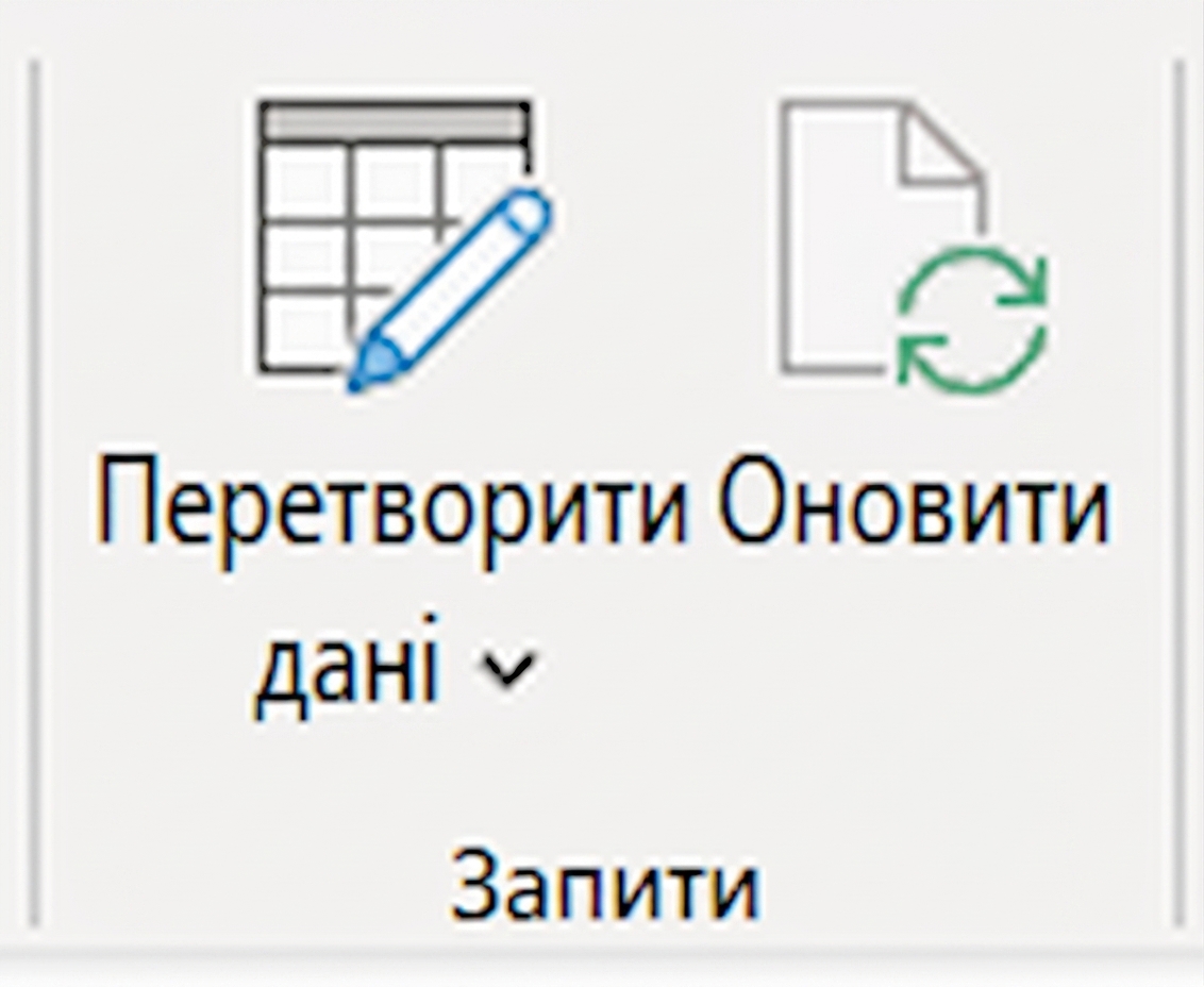 Знімок області Applied Steps у Power Query Editor, де показано послідовність застосованих до даних трансформацій.