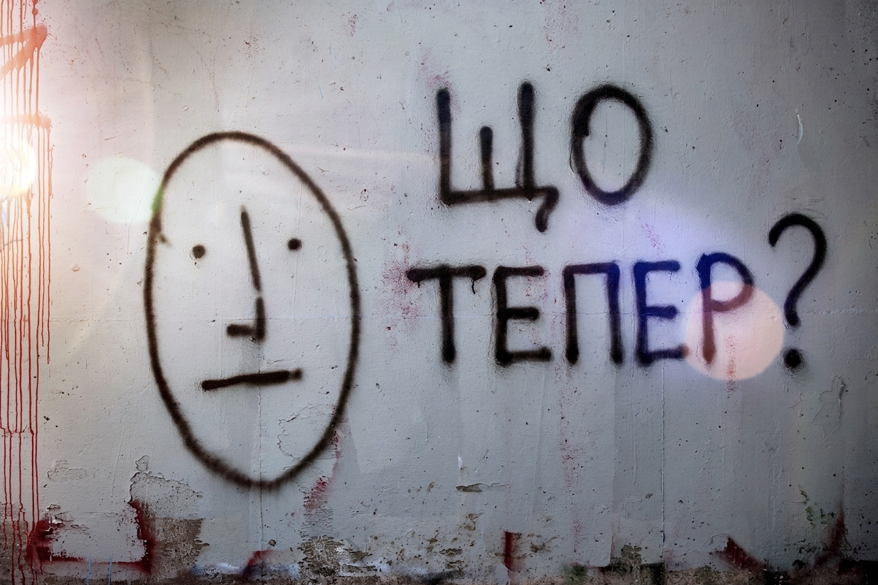 графіті на стіні з питанням «що далі».jpg