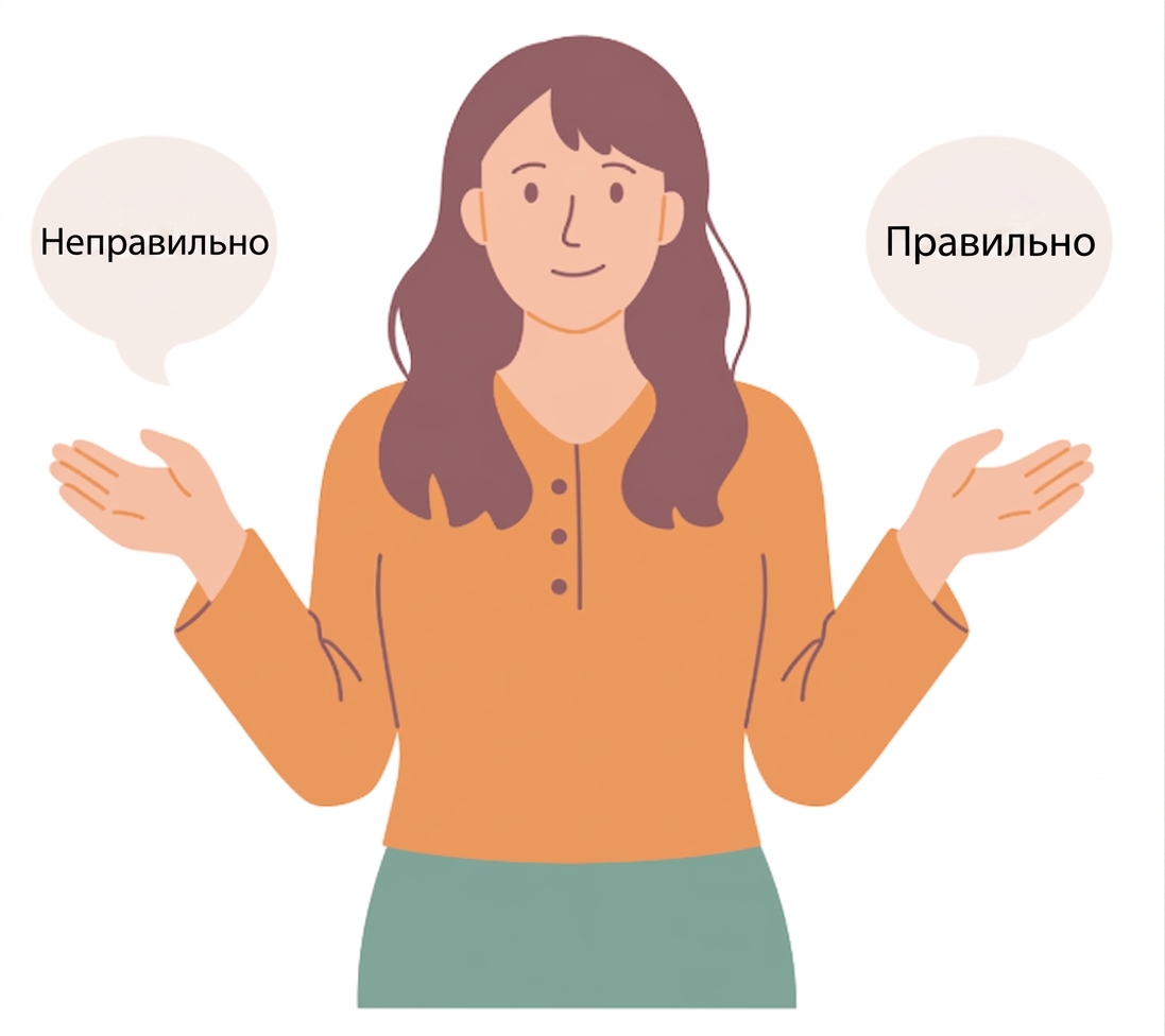 Людина зважує два варіанти