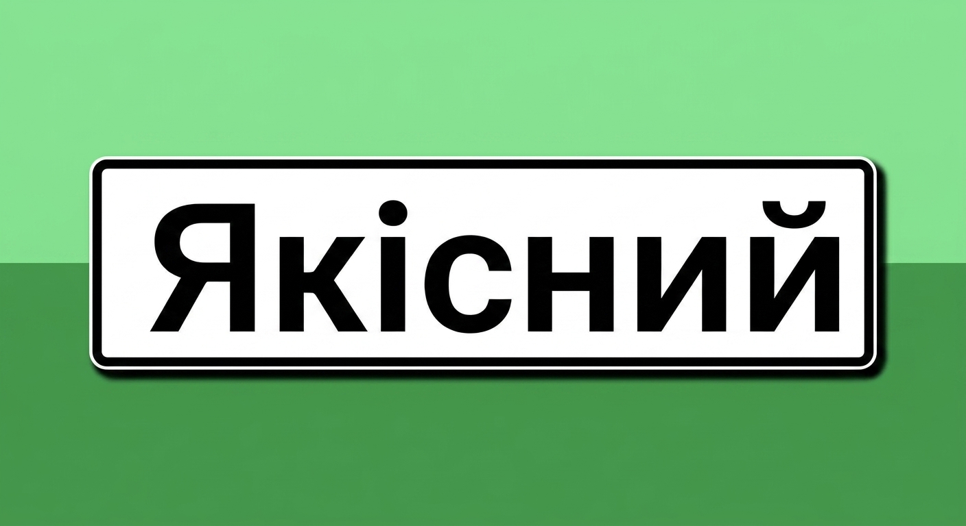 Якісні