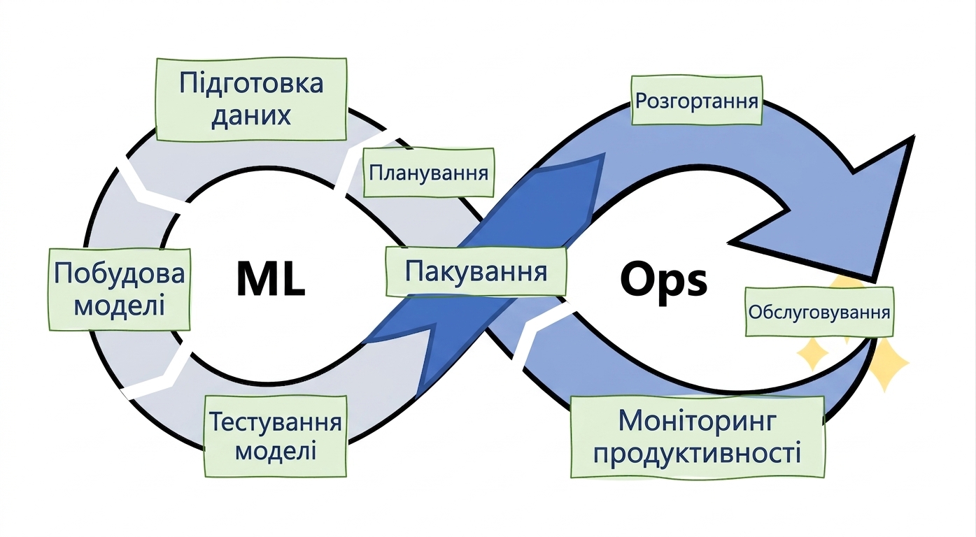 Кроки методології MLOps