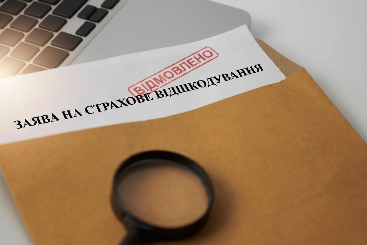 Фото відмови у страховій виплаті.