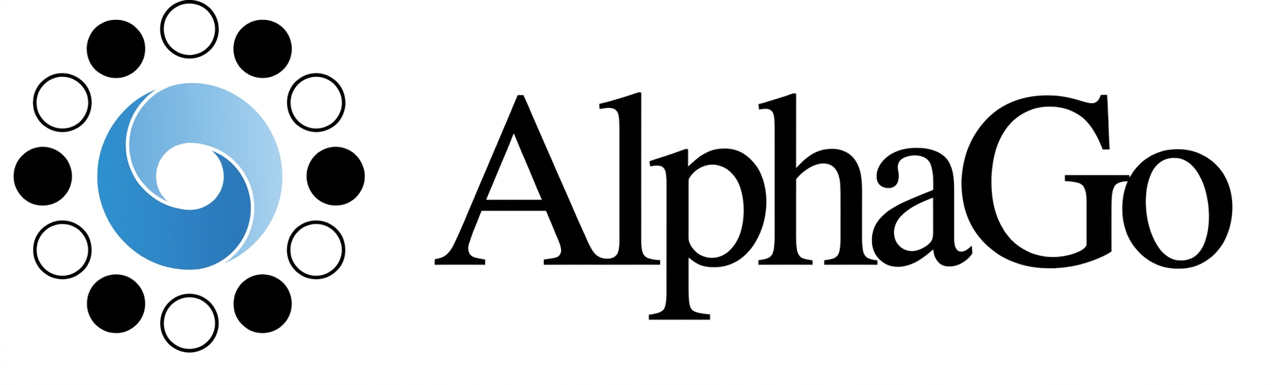 Зображення логотипа AlphaGo.