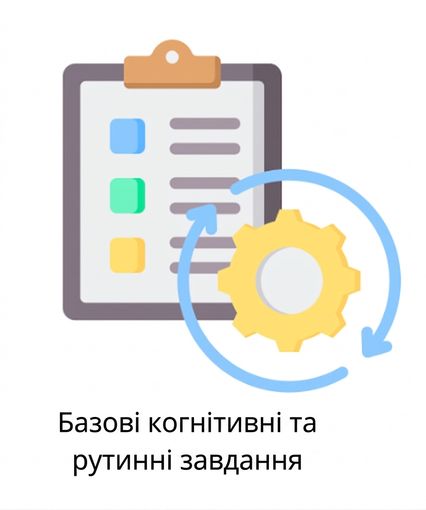 Менший попит на когнітивні та ручні навички