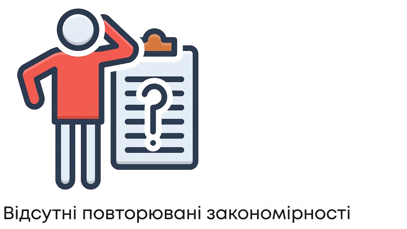 Немає повторюваних патернів