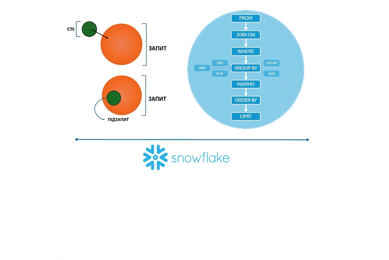Компоненти Snowflake для даних