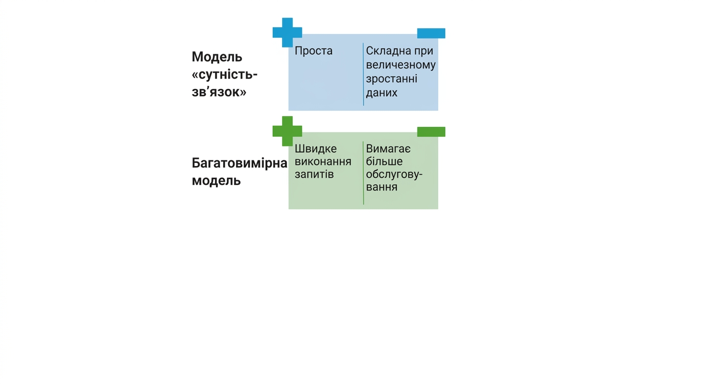 Плюси й мінуси вимірної моделі