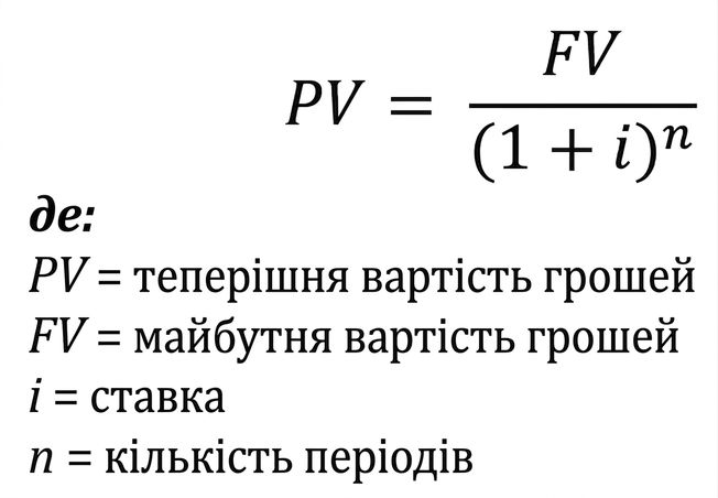 формула present value