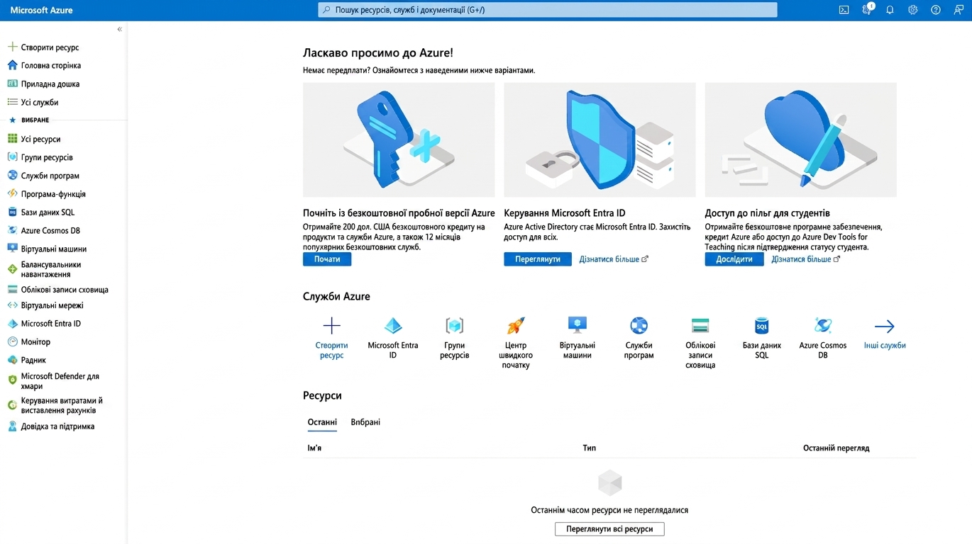 Портал Azure