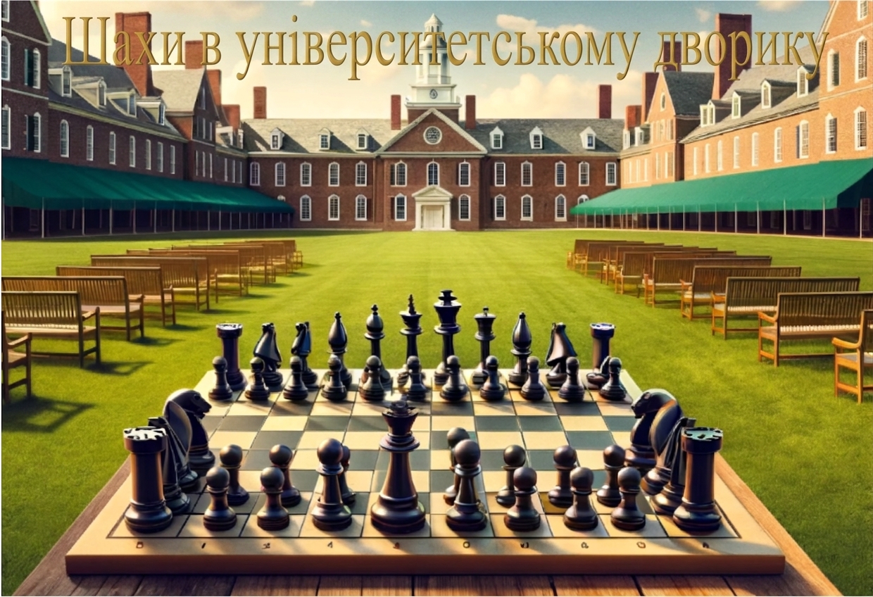 Зображення газону коледжу Дартмут і шахівниці на ньому