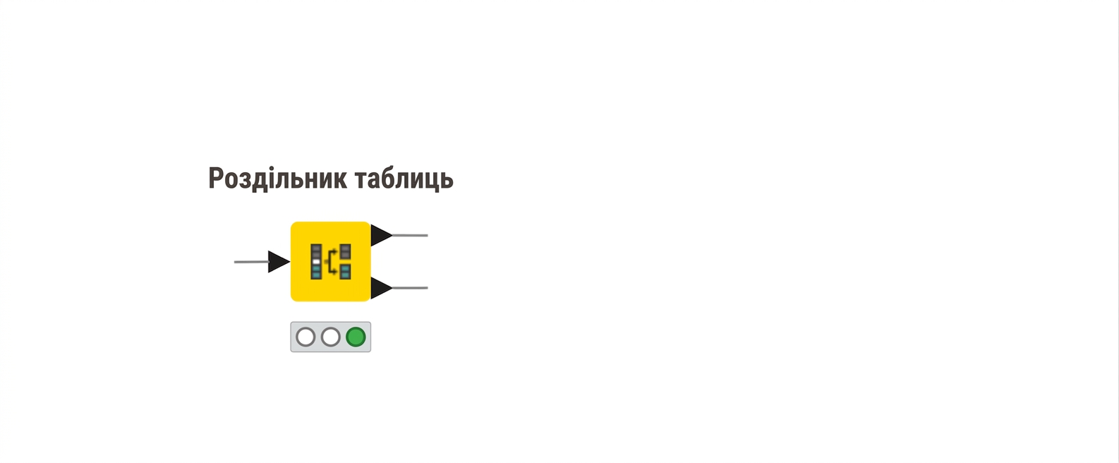 Вузол KNIME