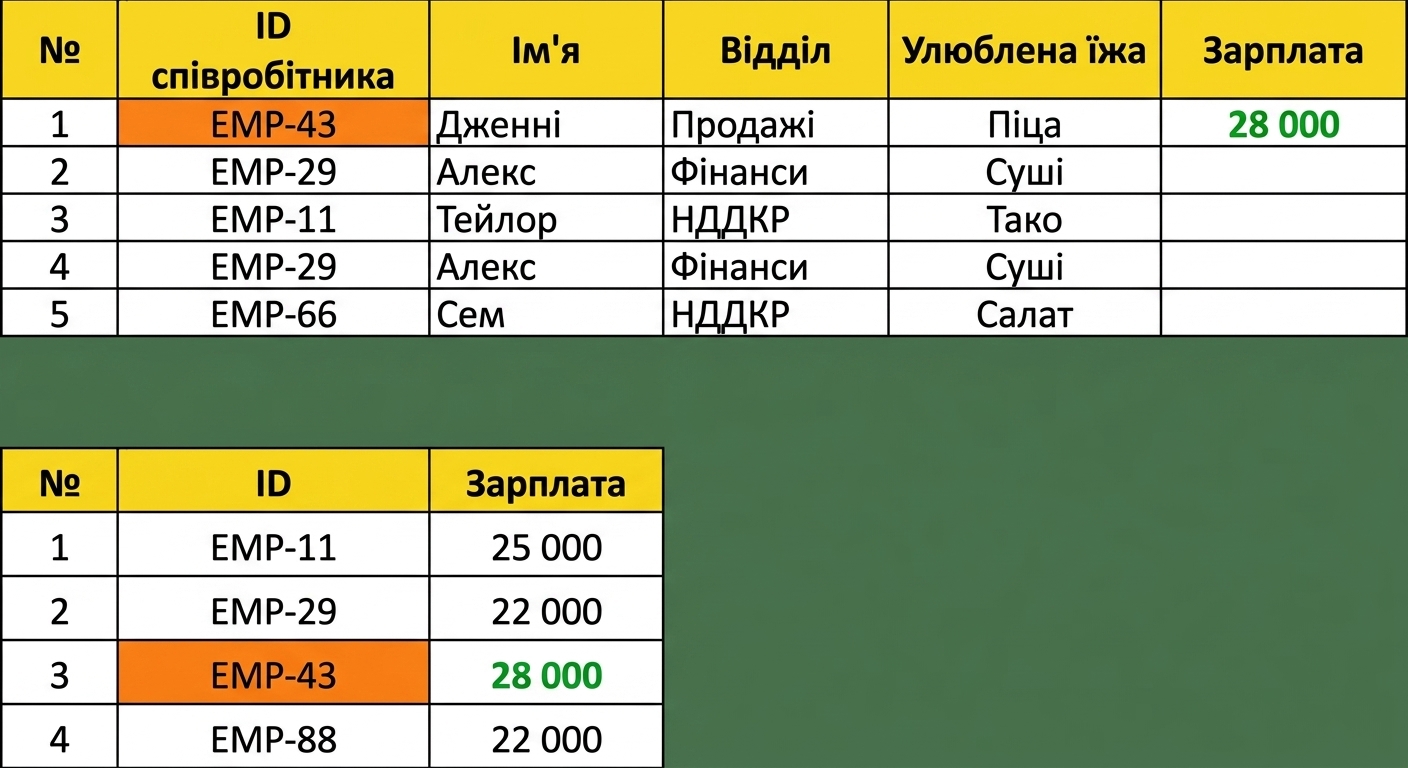 Пошук зарплати